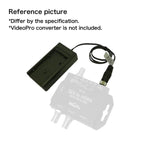 DV Battery plate for VideoPro converter OVP-LDC1-C