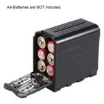 AA Battery Adapter Case for SONY L-Series mount LCR-6BOX-2